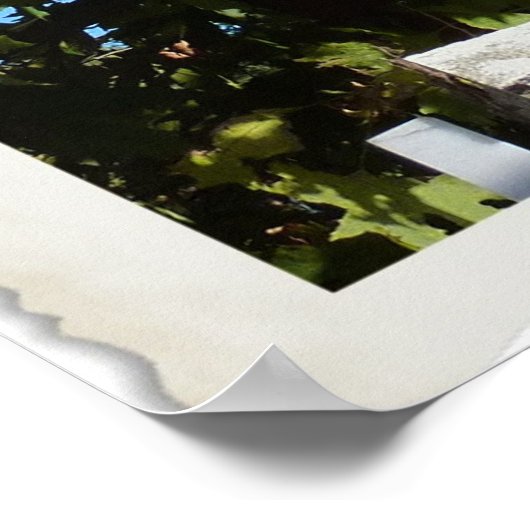 griechisch-orthodoxe Kreuz Poster (Ecke)