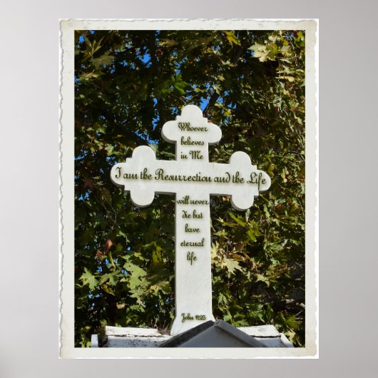 griechisch-orthodoxe Kreuz Poster (Vorne)