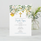 Griechisch-orthodoxe Weihnachtsfeier Einladung (Stehend Vorderseite)