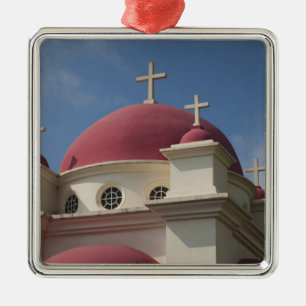 Griechisch-orthodoxes Kloster Silbernes Ornament
