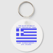 Griechisch Ouzo Schlüsselanhänger (Vorderseite)