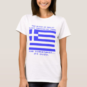 Griechisch Ouzo T-Shirt