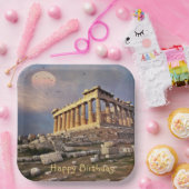 Griechisch Parthenon Birthday Pappteller (Party)