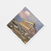 Griechisch Parthenon Birthday Serviette (Ecke)