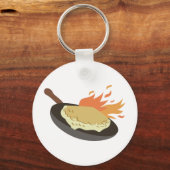Griechisch Saganaki Schlüsselanhänger (Vorderseite)
