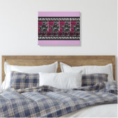 Griechisch-Schwarze Uhr Leinwanddruck (Insitu (Schlafzimmer))