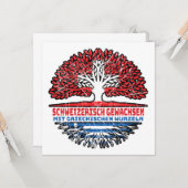 Griechisch Schweizer Karte (Vorderseite/Rückseite Beispiel)