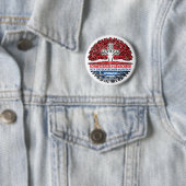 Griechisch Schweizer Schweiz Griechenland Button (Beispiel)