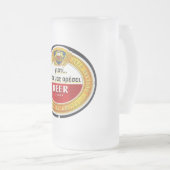 Griechisch, Spaß, sarkastisch, Produkt, Bier-Tasse Mattglas Bierglas (VorderseiteRechts)