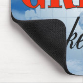 Griechisch spricht hier trübe Erde Mousepad (Ecke)