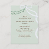 Griechisch Stefana Begleitkarte (Vorderseite)