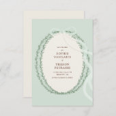 Griechisch Stefana Save The Date (Vorne/Hinten)