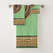 Griechisch-Wiedergeburt Medusa Badhandtuch Set (Insitu)