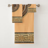 Griechisch-Wiedergeburt Medusa Badhandtuch Set (Insitu)