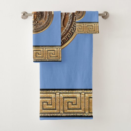 Griechisch-Wiedergeburt Medusa Badhandtuch Set (Insitu)