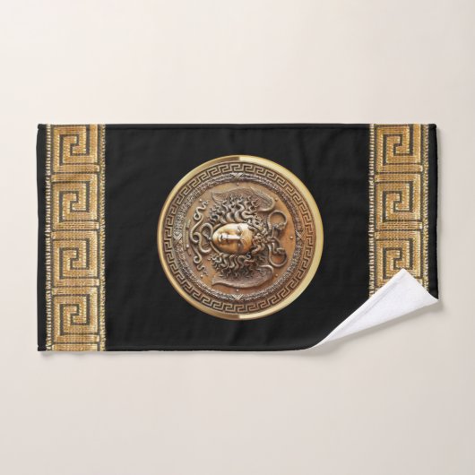Griechisch-Wiedergeburt Medusa Badhandtuch Set (Handtuch)