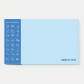 Griechische Alphabet-Post-it-Notizen Post-it Klebezettel (Vorderseite)