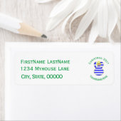 Griechische Blonde Angel Weihnachtsflagge Personal (Insitu)