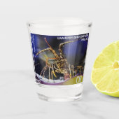 Griechische Briefmarke Schnapsglas (Vorderseite)