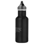 Griechische Definition ausgewählt Edelstahlflasche (Rechts)