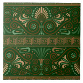 Griechische Design-Keramik Fliese (Vorderseite)