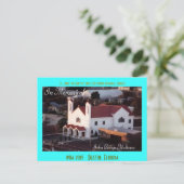 Griechische Destin St. John's Church Luftpostkarte Postkarte (Stehend Vorderseite)