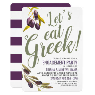 Griechische Hochzeit Einladungen | Zazzle.de