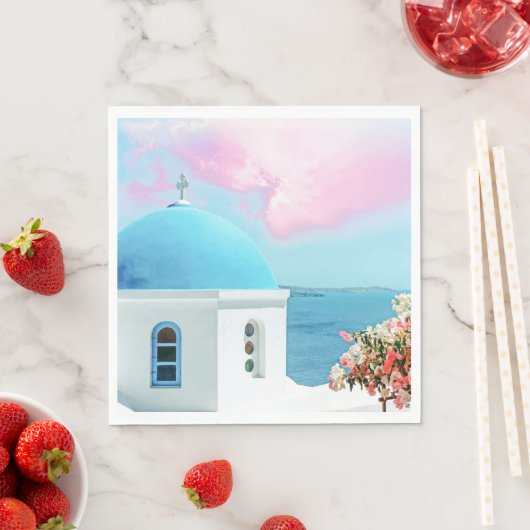 Griechische Erleuchtung Serviette (Beispiel)