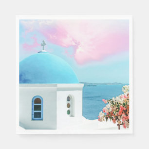 Griechische Erleuchtung Serviette