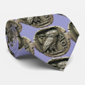 Griechische Eule Krawatte (Gerollt)