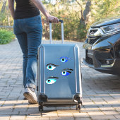 Griechische FischereibootAugen Aufkleber (Koffer Insitu)