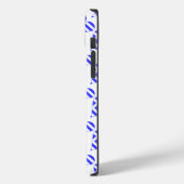 Griechische Flag Herz Liebe geteert erste Case-Mate iPhone Hülle (Rückseite / Links)