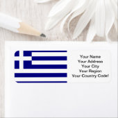 Griechische Flagge (Insitu)