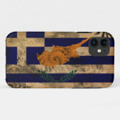 Griechische Flagge Case-Mate iPhone Hülle (Rückseite (Horizontal))