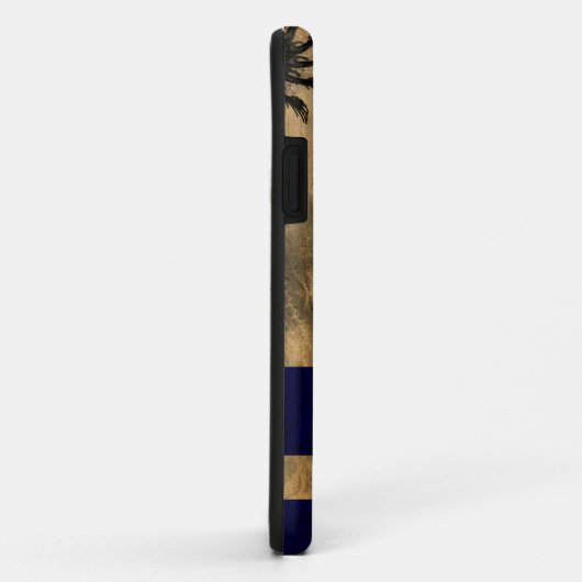 Griechische Flagge Case-Mate iPhone Hülle (Hinten/Rechts)