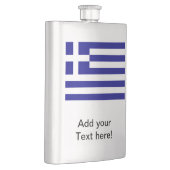 Griechische Flagge Flachmann (Rechts)