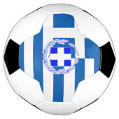 griechische Flagge Fußball (Gedreht)