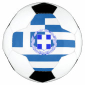 griechische Flagge Fußball (Vorderseite)