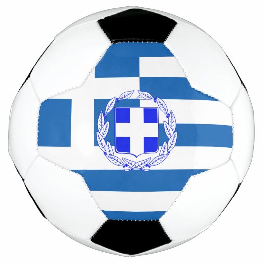 griechische Flagge Fußball (Vorderseite)