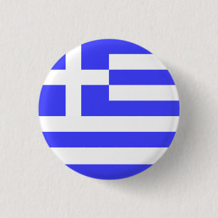 Griechische Flagge Gesamt Button