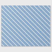 griechische Flagge Geschenkpapier (Flach)