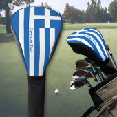 Griechische Flagge Golf Headcover