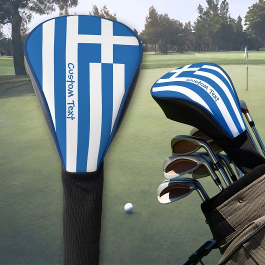 Griechische Flagge Golf Headcover