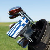 Griechische Flagge Golf Headcover (In Situ)