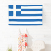 Griechische Flagge (Griechenland) Banner (Insitu)