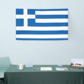Griechische Flagge (Griechenland) Banner (Messeveranstaltung)