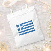 Griechische Flagge (Griechenland) Geschenktütchen (Ausgeschnitten)