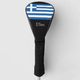 Griechische Flagge Griechenland Individuelle Name Golf Headcover