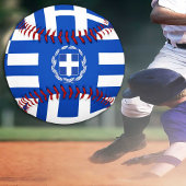 Griechische Flagge / Griechenland Sport / Baseball