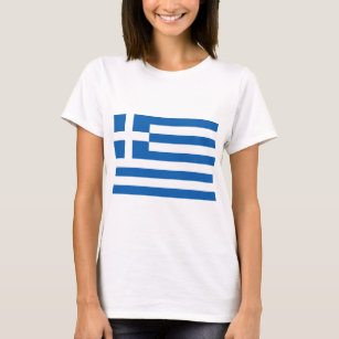 Griechische Flagge (Griechenland) T-Shirt